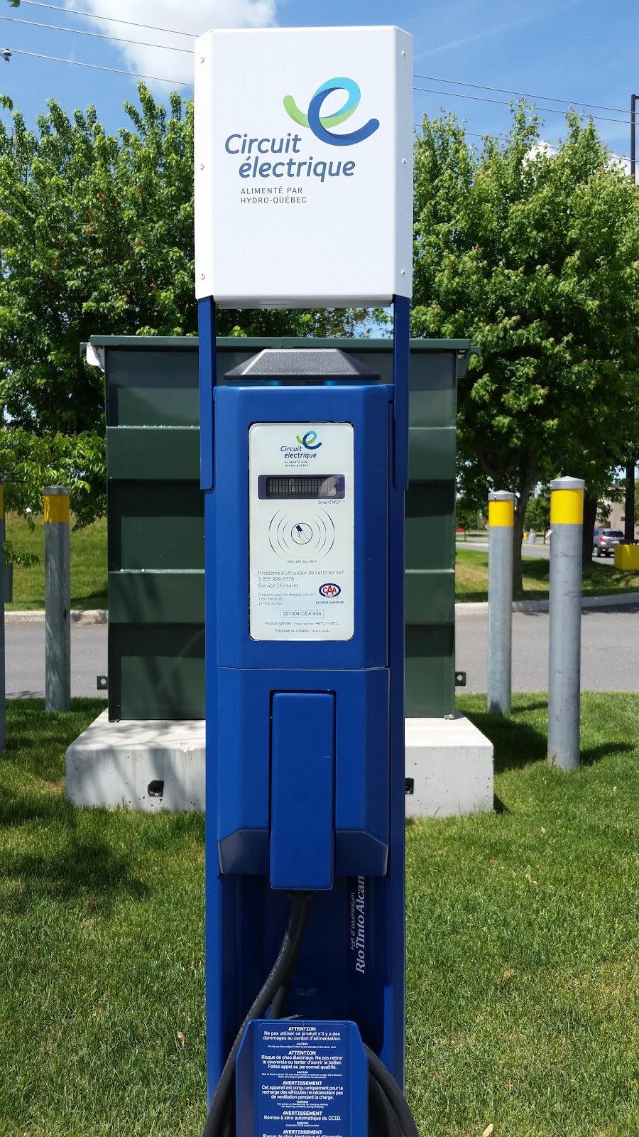 Chargeur pour véhicules électriques du circuit électrique | 2 Rue St Amant, Drummondville, QC J2C 0A9, Canada | Phone: (855) 999-8378