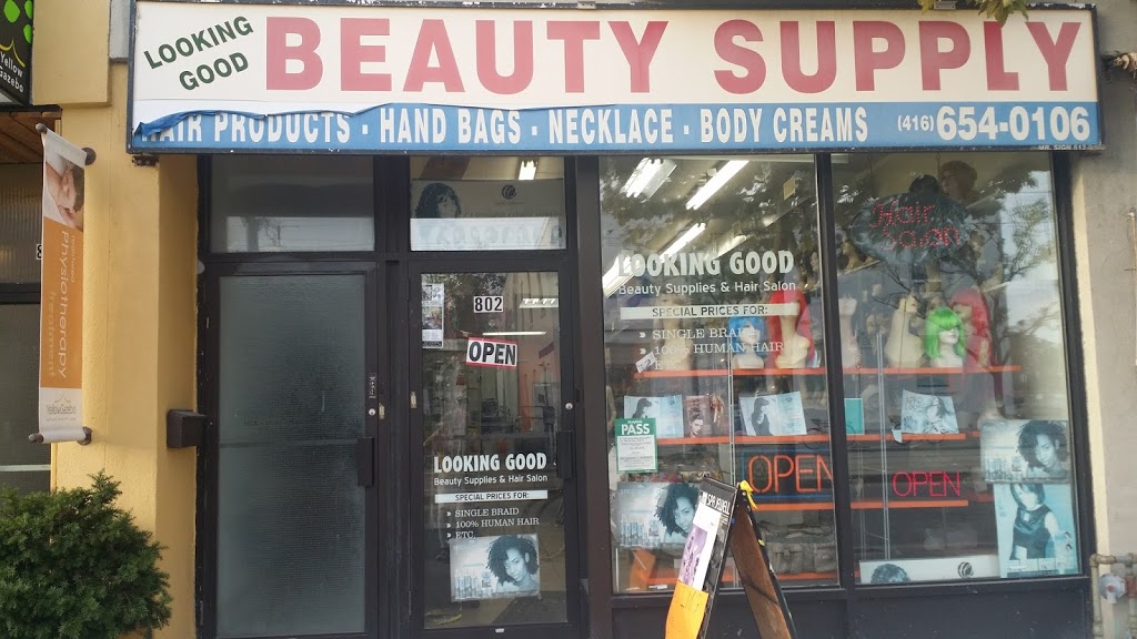 Looking Good Beauty Supplies | 802 St Clair Ave W, Toronto, ON M6C 1B6, Canada | Phone: (416) 654-0106