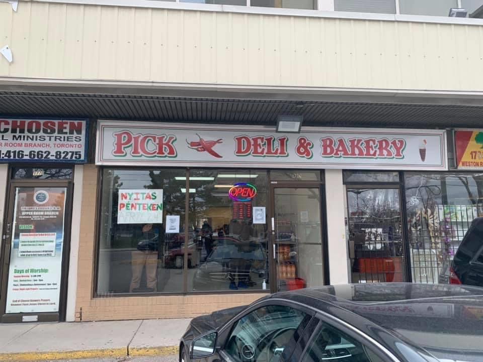 Pick Deli European Deli Toronto | 1772 Weston Rd, York, ON M9N 1V8, Canada | Phone: (416) 519-5177