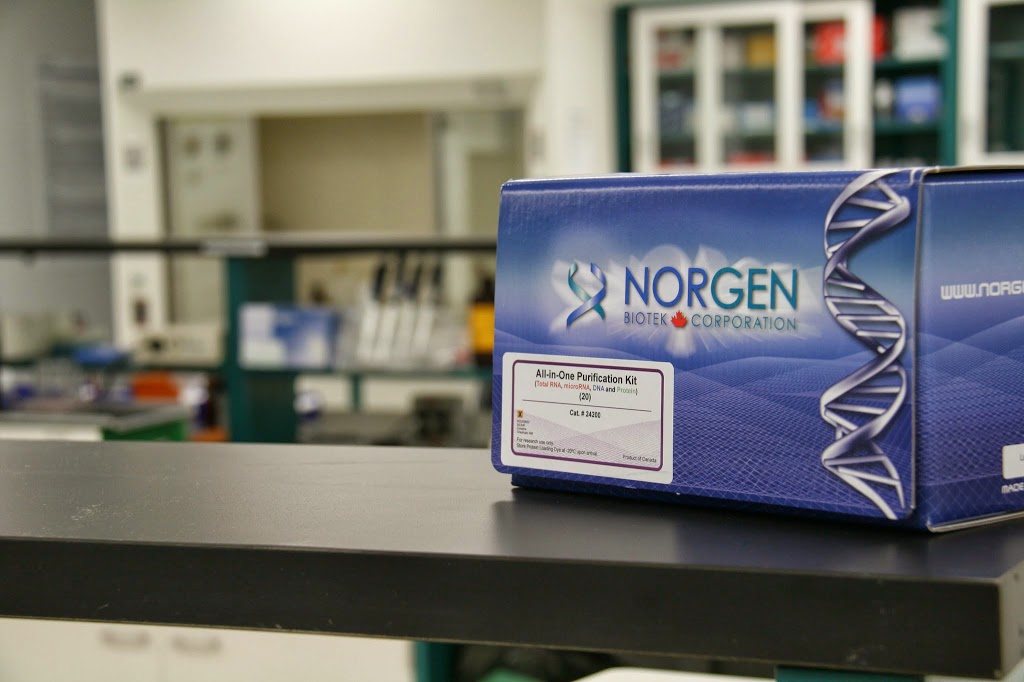 Norgen Biotek Corp. | 3430 Schmon Pkwy, Thorold, ON L2V 4Y6, Canada | Phone: (866) 667-4362