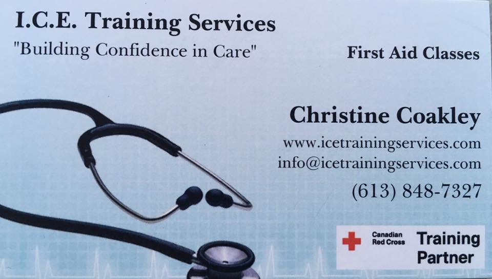 I.C.E. Training Services | 170 Crookston Rd, Madoc, ON K0K 2K0, Canada | Phone: (613) 848-7327