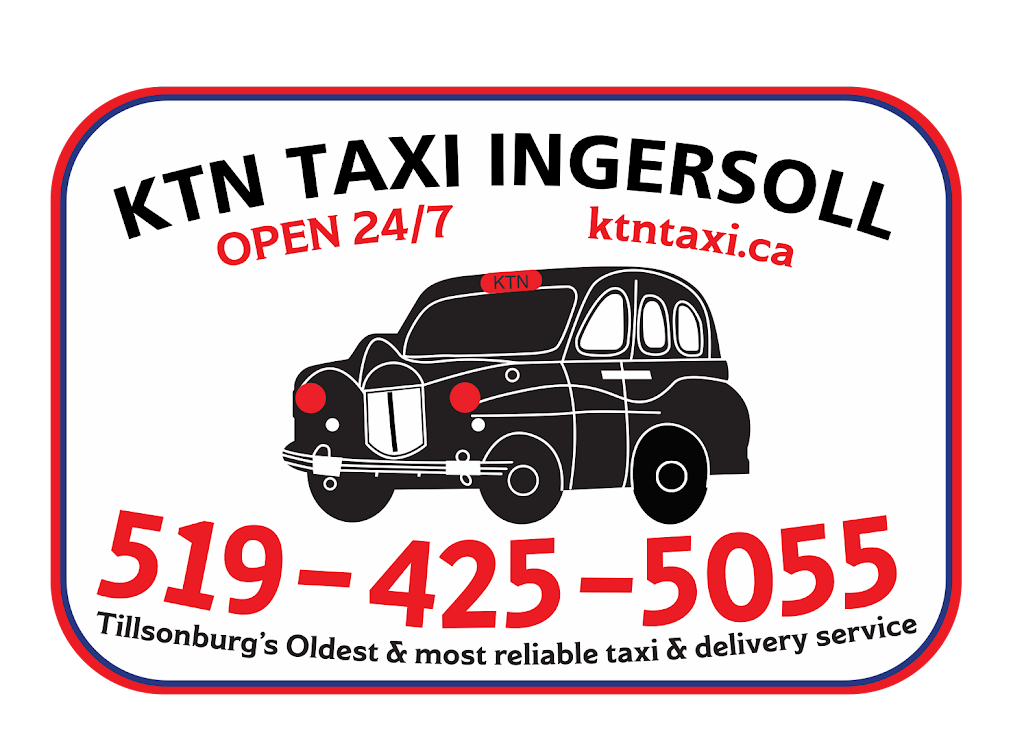 Ktn Taxi Ingersoll | 48 Thames St S, Ingersoll, ON N5C 2S9, Canada | Phone: (519) 425-5055