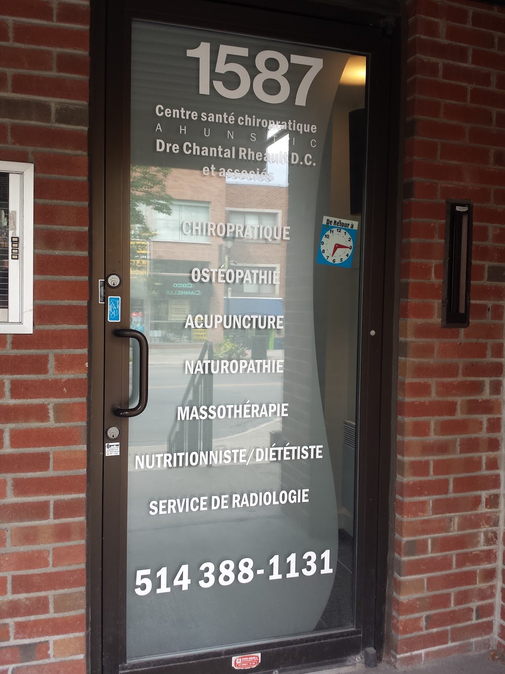 Cente Santé Chiropratique Ahuntsic | 1587 Rue Fleury E, Montréal, QC H2C 1S7, Canada | Phone: (514) 388-1131