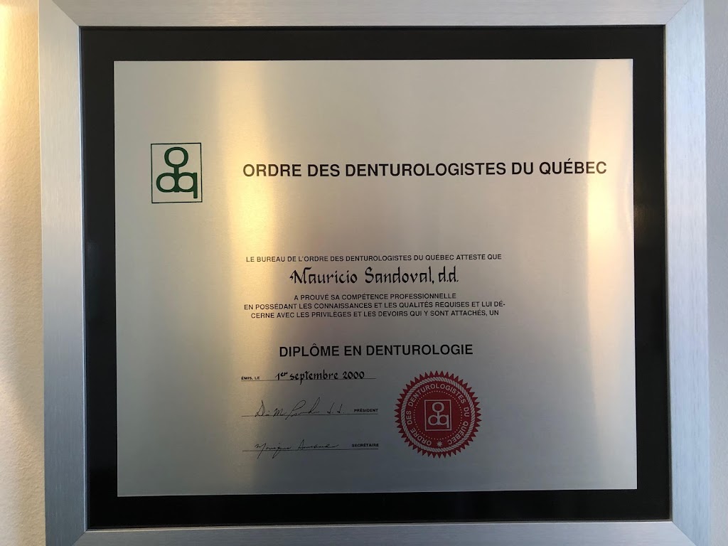 Mauricio Sandoval d.d. Denturologiste | 2424 Boul. Lapinière bureau 203, Brossard, QC J4Z 2K9, Canada | Phone: (450) 341-0128