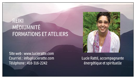 Lucie Ratté, Maître Reiki Usui et Medium | 2 Chemin des Grillons, Lac-Beauport, QC G3B 1K5, Canada | Phone: (418) 316-2242