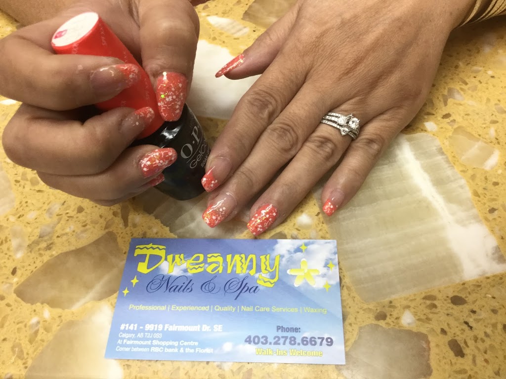 Dreamy Nails & Spa | 9919 Fairmount Dr SE #141, Calgary, AB T2J 0S3, Canada | Phone: (403) 278-6679