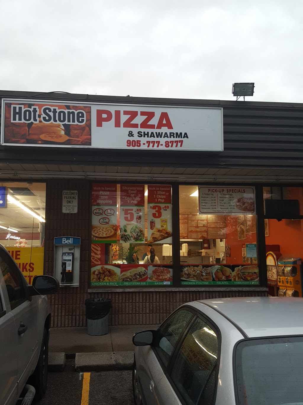 Hot Stone Pizza and Shawarma | 524 Barton St E, Hamilton, ON L8L 2Y8, Canada | Phone: (905) 777-8777