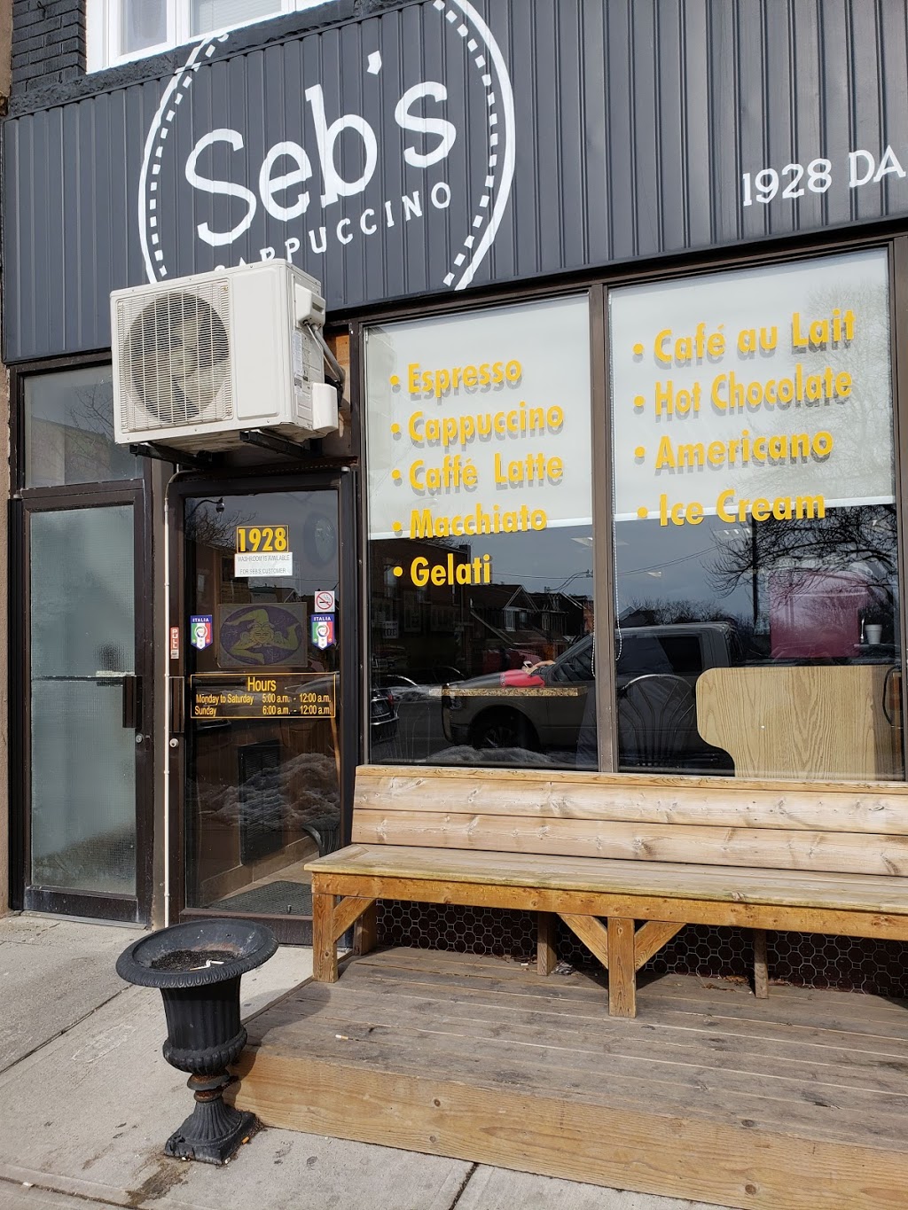 Sebs Cappuccino | 1928 Danforth Ave, Toronto, ON M4C 1J4, Canada | Phone: (416) 425-9833