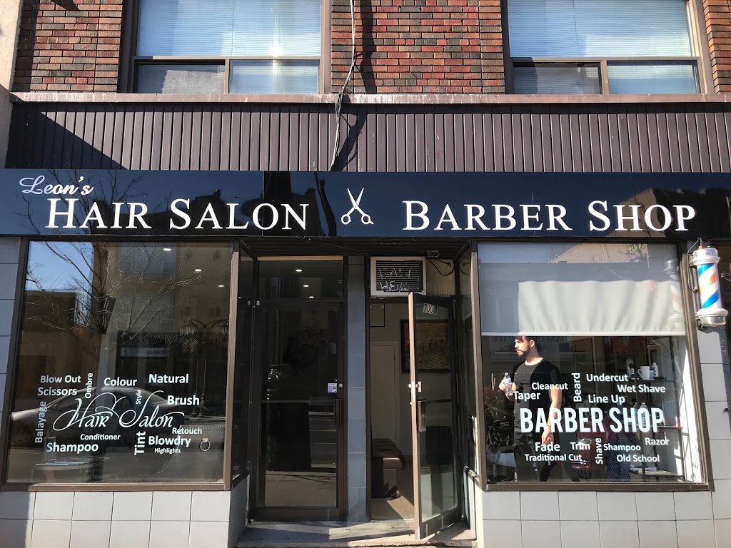 Leons Hair Salon & Barber Shop | 700 Danforth Ave, Toronto, ON M4J 1L1, Canada | Phone: (416) 461-3080