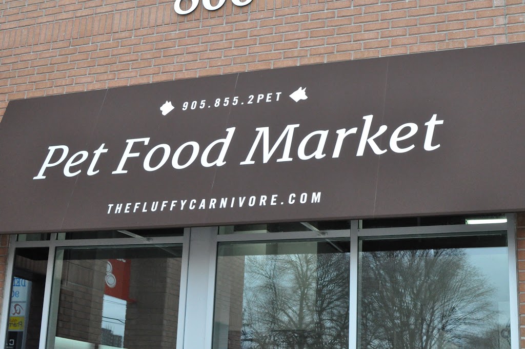 The Fluffy Carnivore Pet Food Market | 800 Southdown Rd #1a, Mississauga, ON L5J 2Y4, Canada | Phone: (905) 855-2738