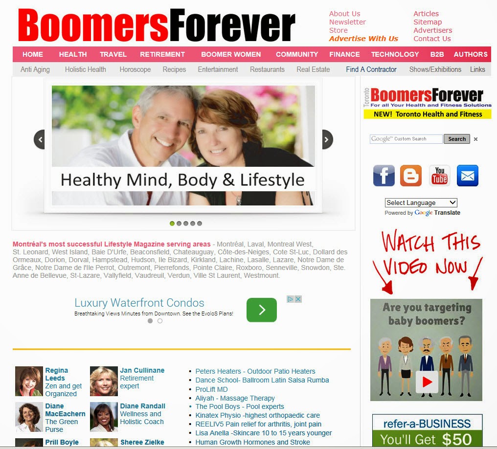 Boomers Forever | 19 Rue du Médoc, Kirkland, QC H9H 5B3, Canada | Phone: (514) 572-2184