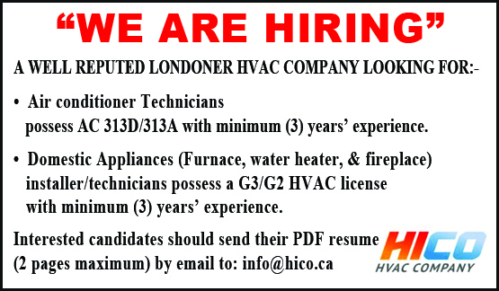 HICO HVAC COMPANY | 2910 Tokala Trail, London, ON N6G 0T9, Canada | Phone: (226) 998-0199