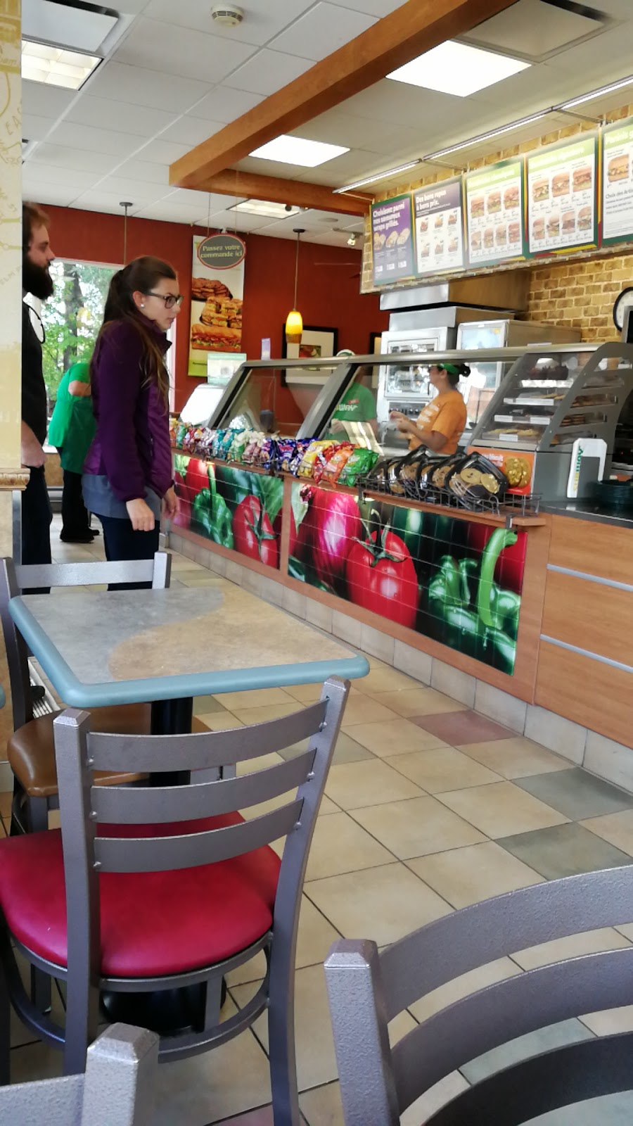 Restaurant SUBWAY | 4635 Route de Fossambault, Sainte-Catherine-de-la-Jacques-Cartier, QC G0A 3M0, Canada | Phone: (418) 875-2296