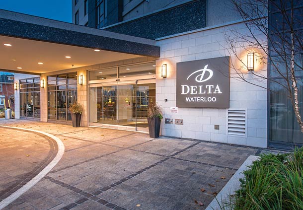 Delta Hotels by Marriott Waterloo | 110 Erb St W, Waterloo, ON N2L 0C6, Canada | Phone: (519) 514-0404