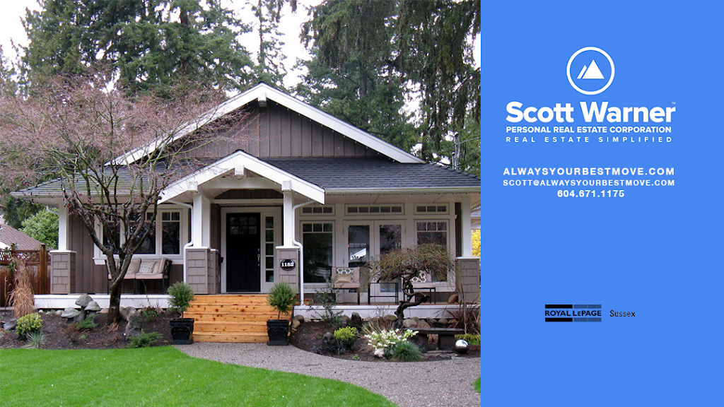 Scott Warner Personal Real Estate Corporation | 2996 Lonsdale Ave, North Vancouver, BC V7N 3J4, Canada | Phone: (604) 671-1175