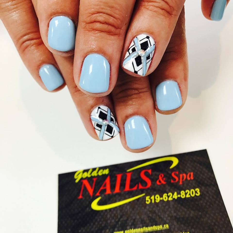 Golden Nails & Spa | 825 Saginaw Pkwy Unit 3, Cambridge, ON N1T 0E2, Canada | Phone: (519) 624-8203