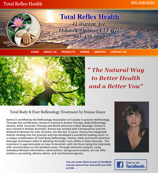 Total Reflex Health.com | Stevenson Rd N, Oshawa, ON L1J 5M5, Canada | Phone: (289) 979-7701