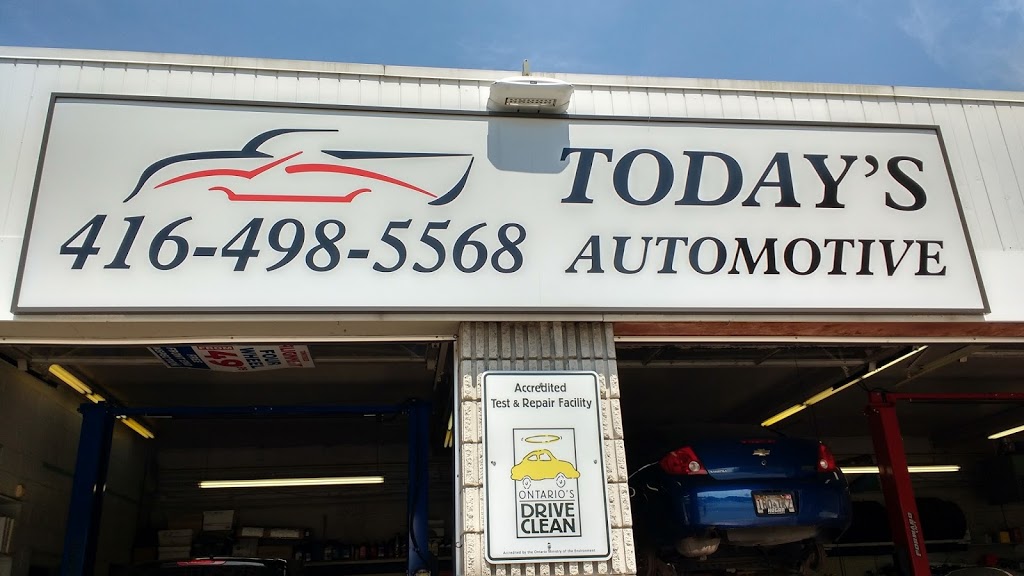 Todays Automotive | 3400 Sheppard Ave E, Scarborough, ON M1T 3K4, Canada | Phone: (416) 498-5568