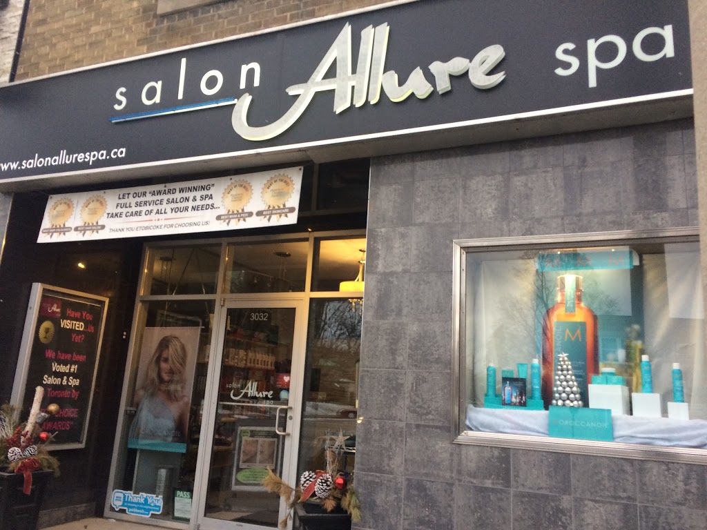 Salon Allure Spa | 3032 Bloor St W, Etobicoke, ON M8X 1C4, Canada | Phone: (416) 239-3063