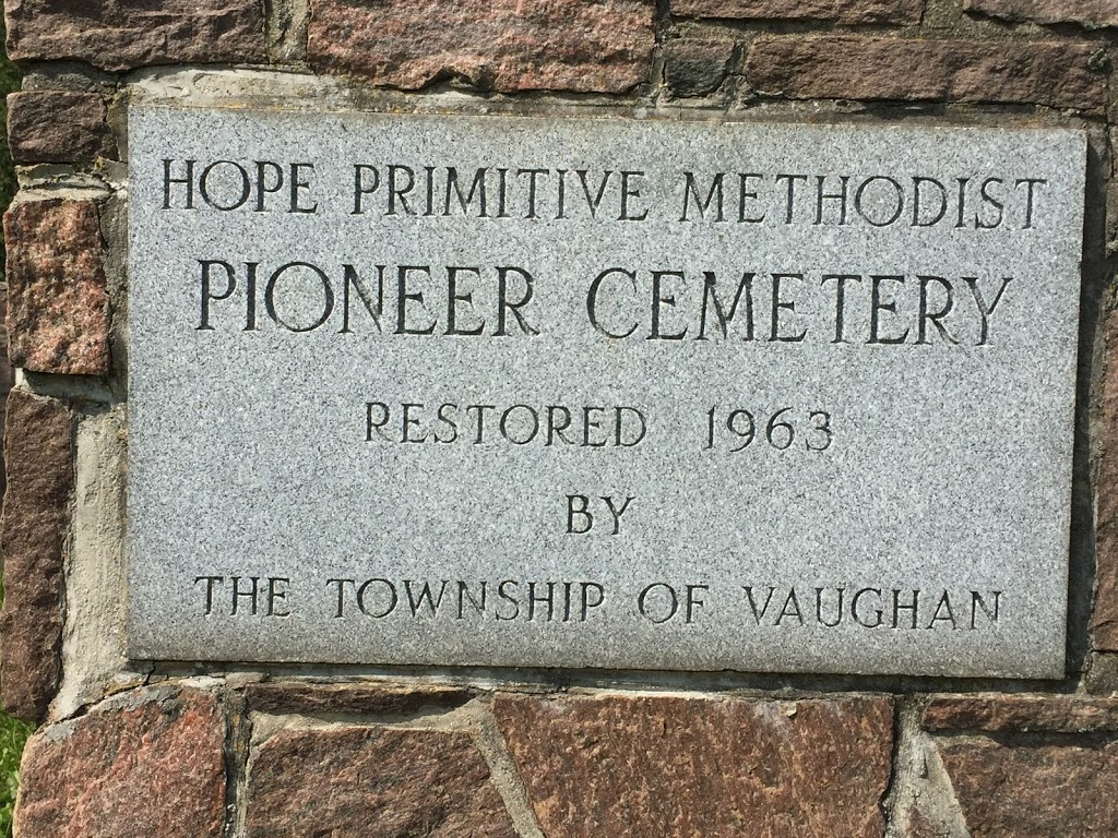 Hope Primitive Methodist Cemetery | Keele St, Vaughan, ON L6A, Canada