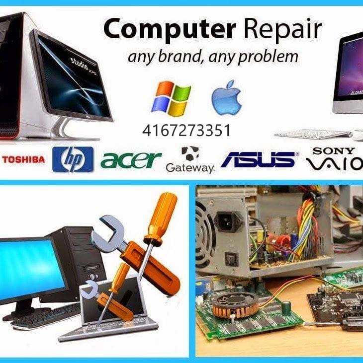 Computer Repair and Services 90 | 12 Shiraz Dr, Brampton, ON L6R 0W7, Canada | Phone: (416) 727-3351