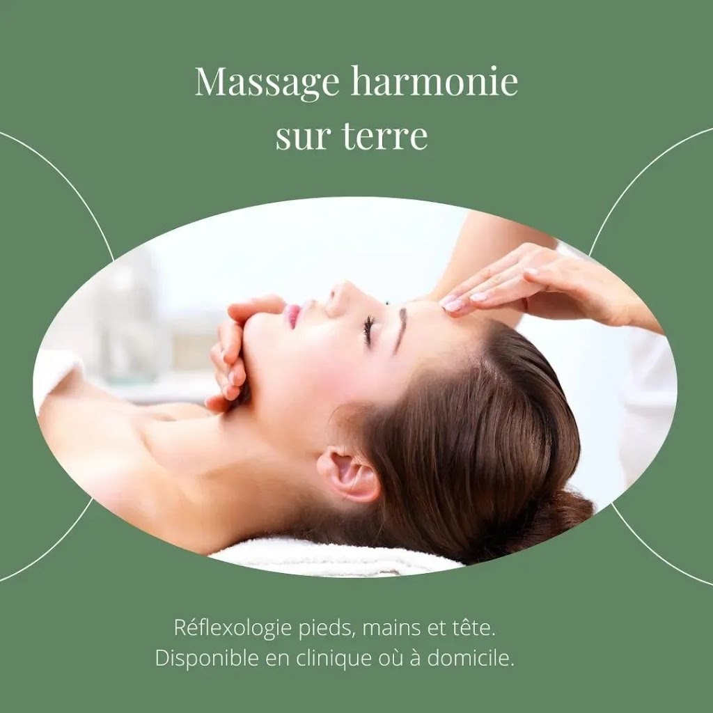 Massage Harmonie sur Terre | 6 Chem. des Rives, Brownsburg, QC J8G 2M8, Canada | Phone: (514) 772-8667