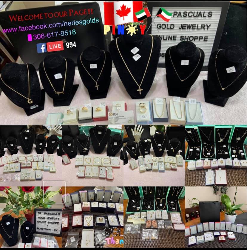 Da Pascuals Gold Jewelry Online Shoppe | 1021 Thrasher St, Rosetown, SK S0L 2V0, Canada | Phone: (306) 617-9518