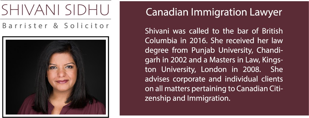 Shivani Sidhu Law | 20875 80 Ave, Langley Twp, BC V2Y 0B2, Canada | Phone: (604) 897-3911