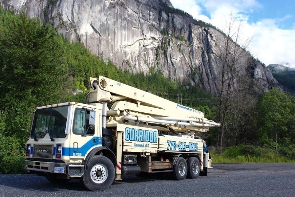 Corridor Concrete Pumping | 39920 Government Rd #33, Squamish, BC V8B 0G5, Canada | Phone: (778) 513-9215