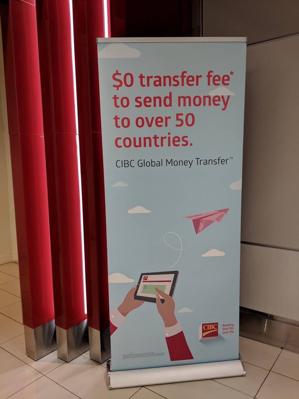 CIBC Branch | Toronto Pearson Airport, Terminal 3 Banking Centre, 6300 Silver Dart Dr #006, Mississauga, ON L5P 1B2, Canada | Phone: (905) 566-3263