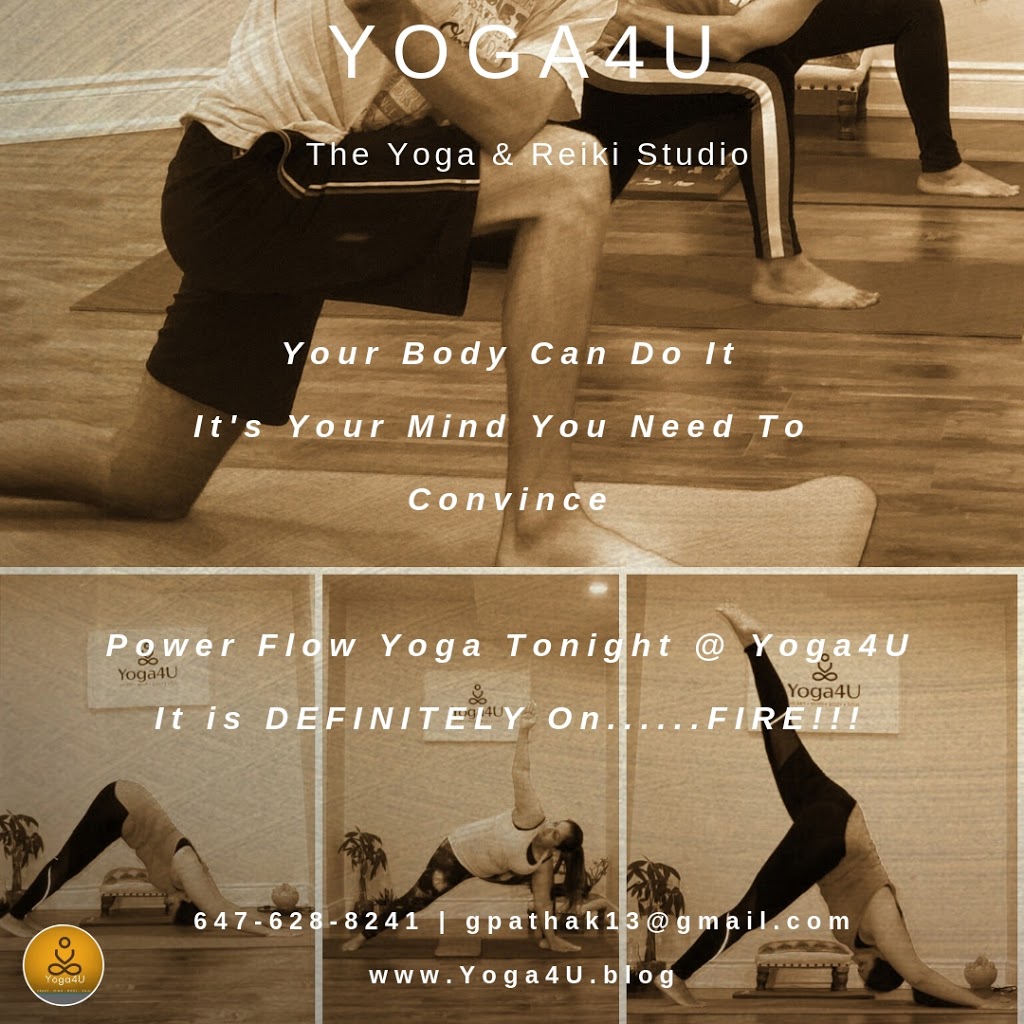 Yoga4U | 13 Bonavista Dr, Brampton, ON L6X 0N2, Canada | Phone: (647) 628-8241