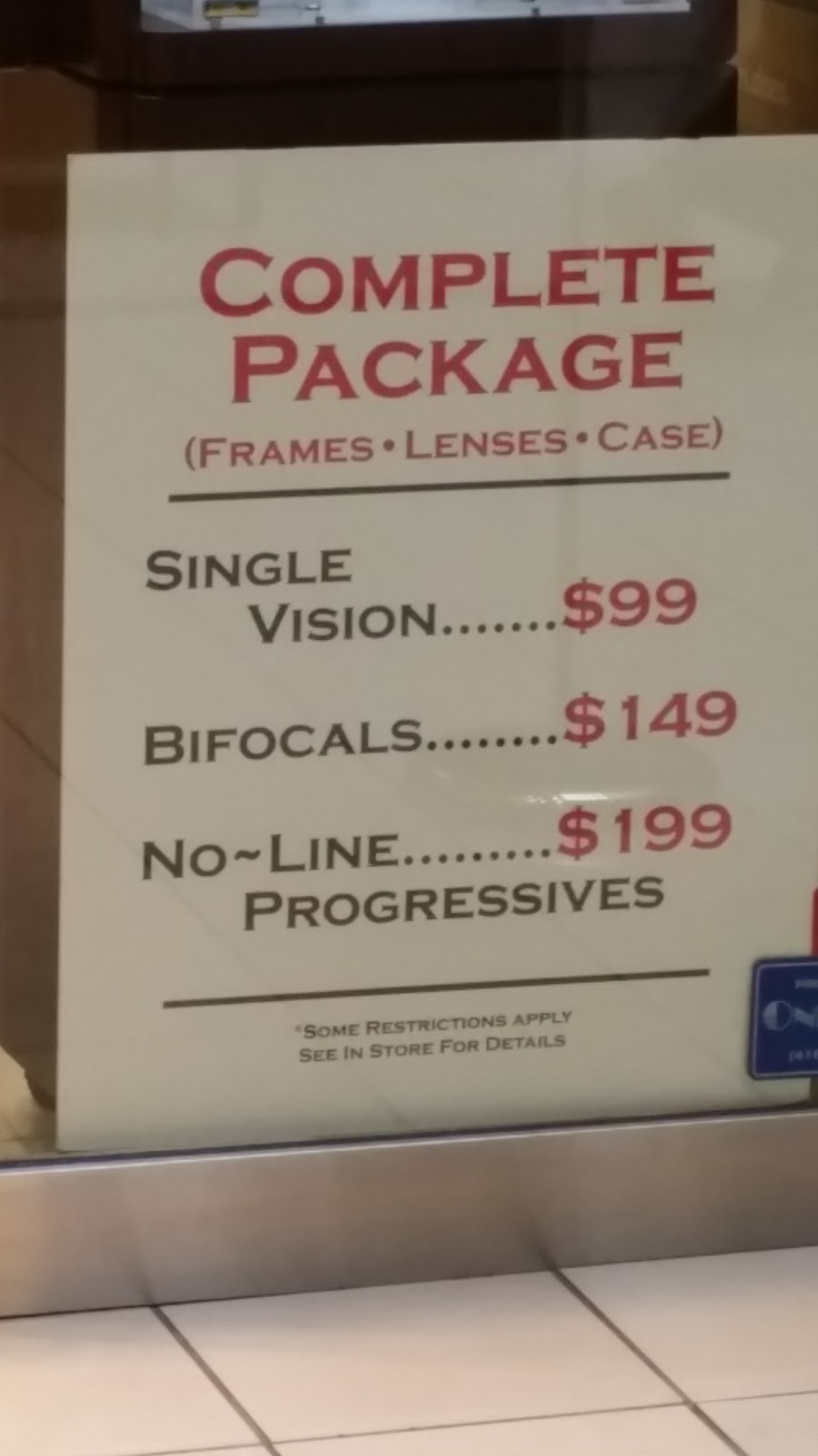 Stirling Optical | 595 Bay St., Toronto, ON M5G 2C2, Canada | Phone: (416) 591-9206