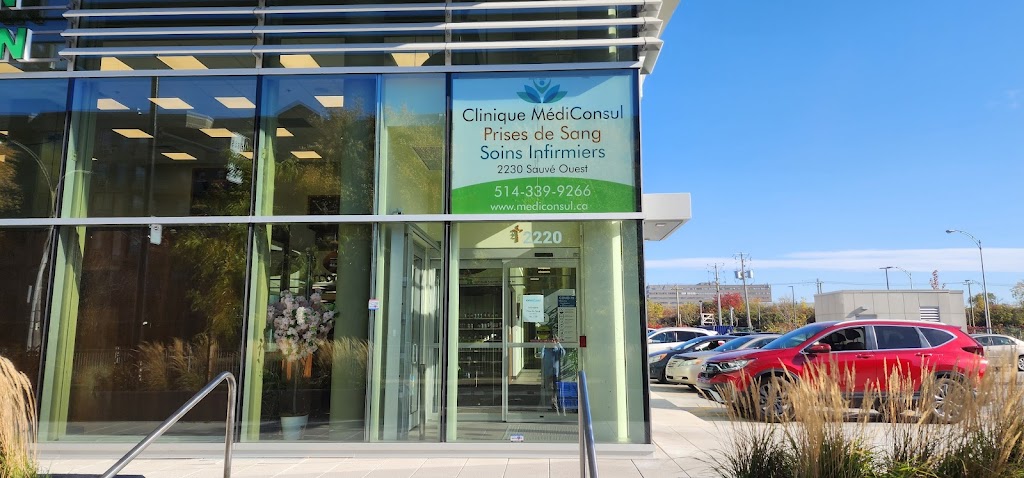 Clinique MediConsul - Prise de Sang et Soins Infirmiers | 2230 Rue Sauvé O, Montréal, QC H4N 1C5, Canada | Phone: (514) 339-9266