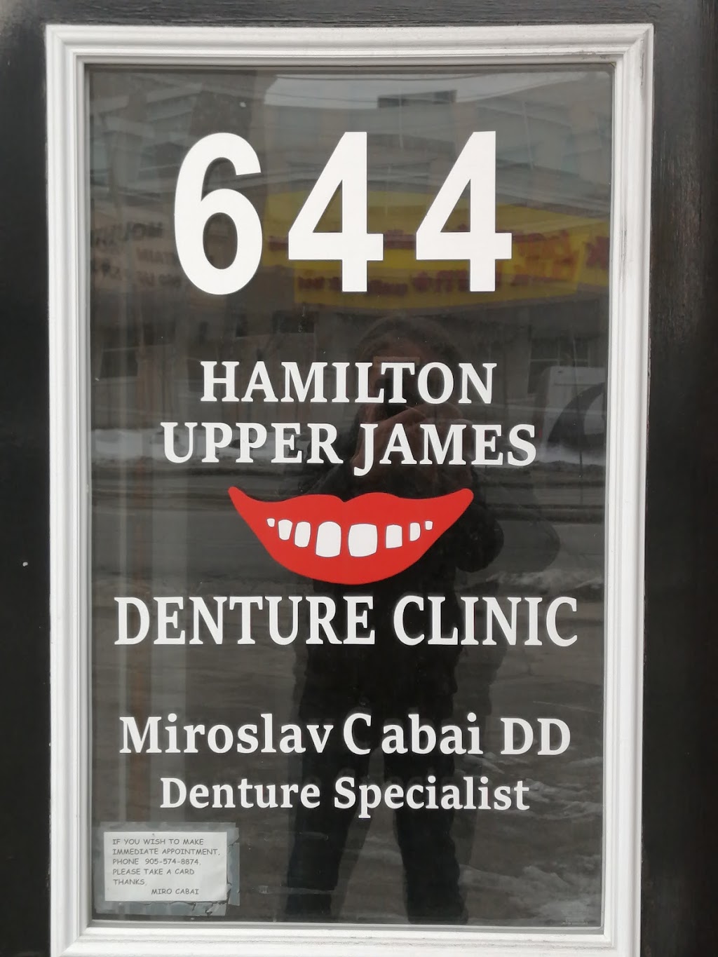 UPPER JAMES DENTURE CLINIC | 644 Upper James St, Hamilton, ON L9C 2Z2, Canada | Phone: (905) 574-8874