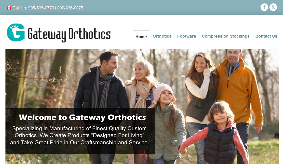 Gateway Orthotics Inc. | 1220 Britannia Rd E, Mississauga, ON L4W 1C8, Canada | Phone: (905) 565-0770