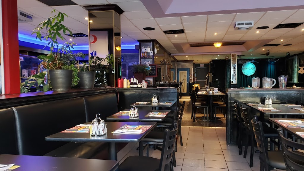 New Casa De La Pizza | 4223 Rue Ontario E, Montréal, QC H1V 1K2, Canada | Phone: (514) 255-6558