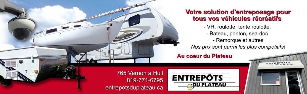 Entrepôts Du Plateau | 765 Rue de Vernon, Gatineau, QC J9J 3K4, Canada | Phone: (819) 771-6795