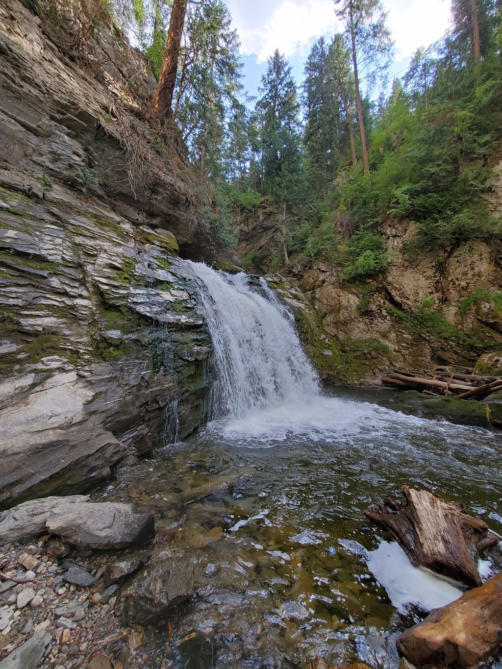 Margaret Falls | Sunnybrae-Canoe Point Rd, Columbia-Shuswap C, BC V0E 1K0, Canada | Phone: (800) 689-9025