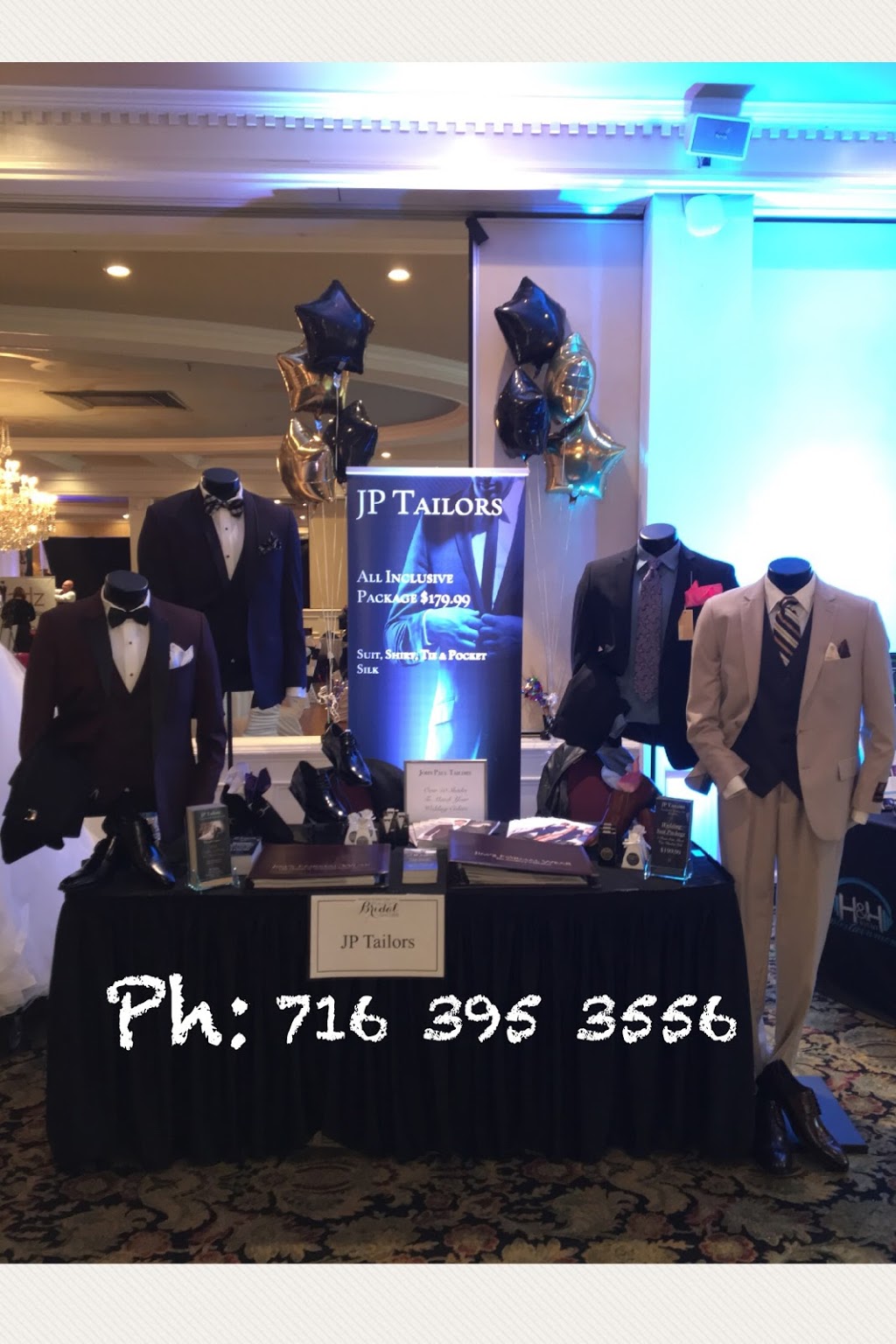 JP Tailors Fine mens clothing and tux rental formal wear | 3806 Union Rd, Cheektowaga, NY 14225, USA | Phone: (716) 395-3556