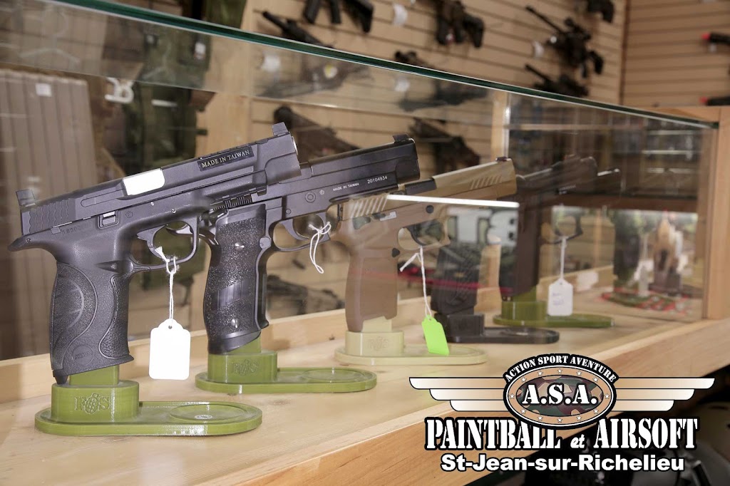 Boutique ASA Paintball | 725 4e Rang S, Saint-Jean-sur-Richelieu, QC J2X 5N2, Canada | Phone: (450) 346-2489