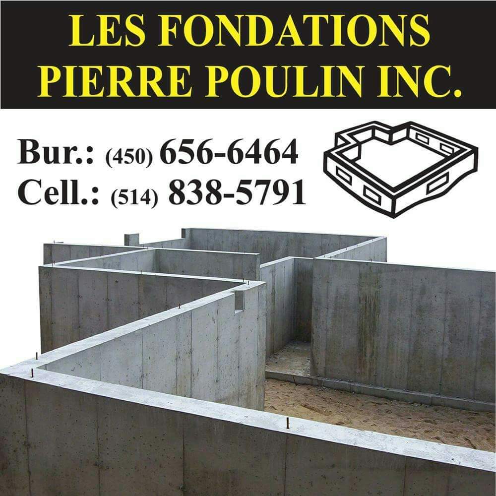 Les Fondations Pierre Poulin Inc | 3825 Rue Duvernay, Saint-Hubert, QC J3Y 4H3, Canada | Phone: (450) 656-6464