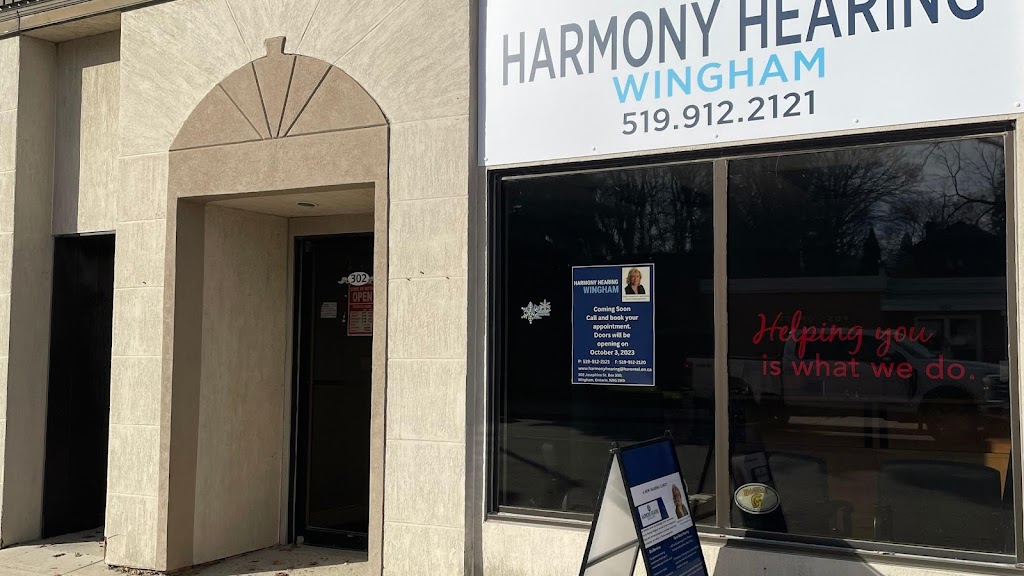 Harmony Hearing Wingham | Box 330, 302 Josephine St, Wingham, ON N0G 2W0, Canada | Phone: (519) 912-2121