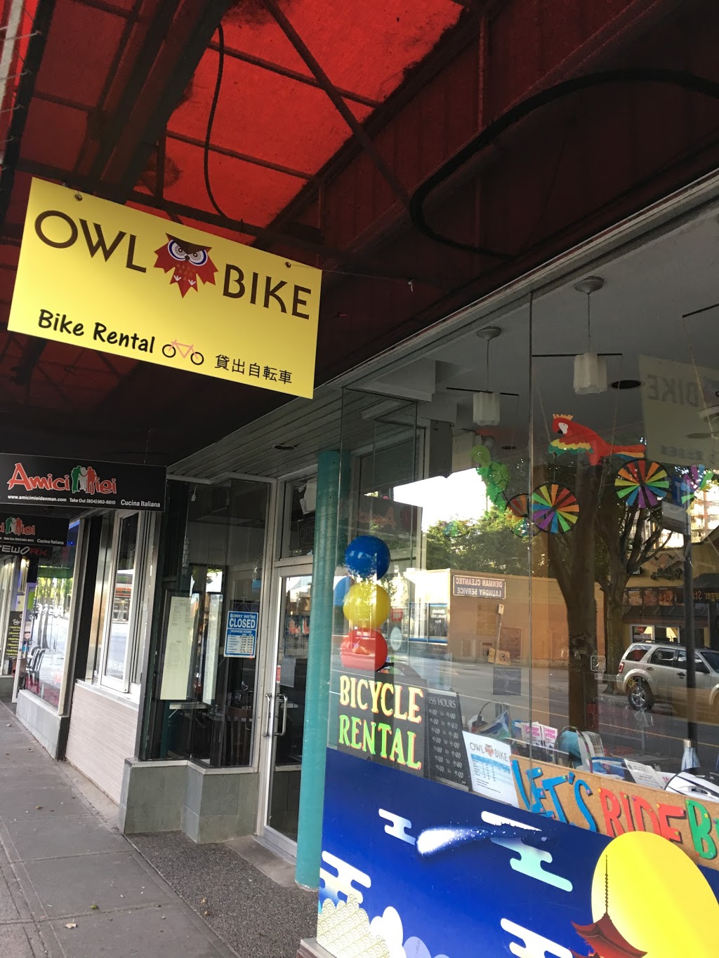OWL BIKE Rentals | 1116 Denman St, Vancouver, BC V6G 2M8, Canada | Phone: (604) 785-6898