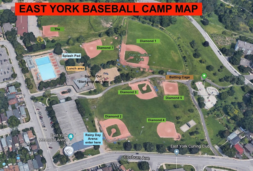 East York Baseball Camp | 373 Cedarvale Ave, East York, ON M4C 2W3, Canada | Phone: (647) 899-4312