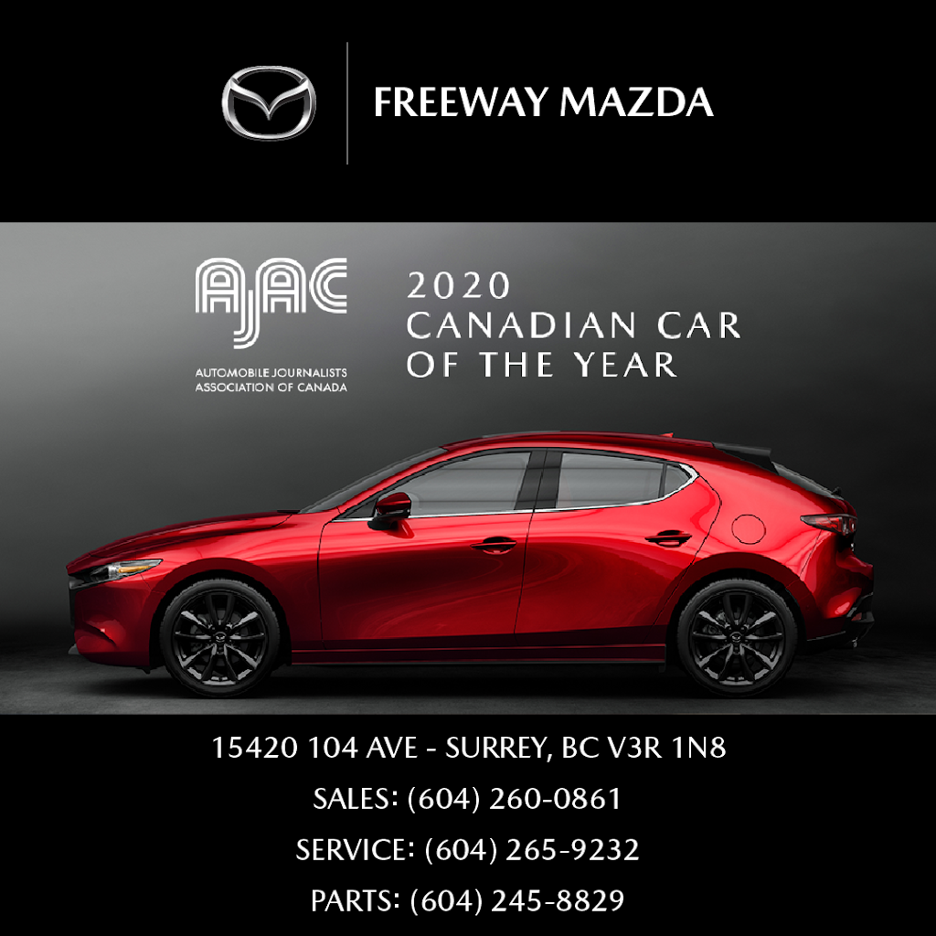 Freeway Mazda | 15420 104 Ave, Surrey, BC V3R 1N8, Canada | Phone: (604) 583-7121
