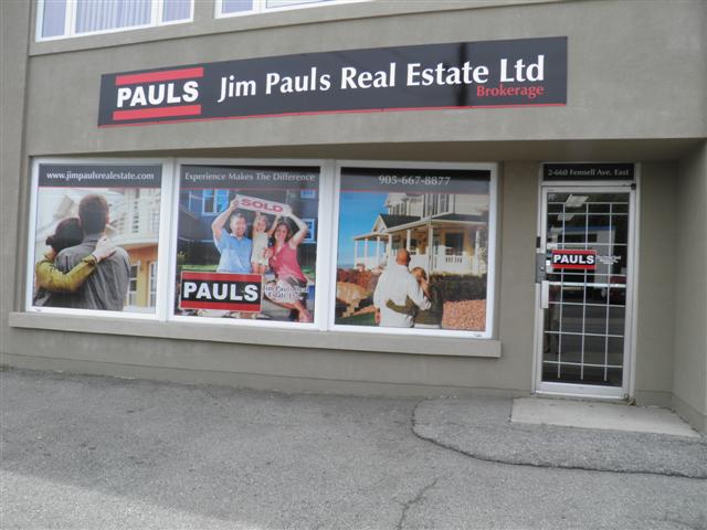 Jim Pauls Real Estate Ltd., Brokerage | 660 Fennell Ave E #2, Hamilton, ON L8V 1V1, Canada | Phone: (905) 667-8877