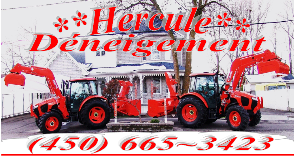 Hercule Déneigement | 370 Rue Armand, Laval, QC H7A 2L2, Canada | Phone: (450) 665-3423