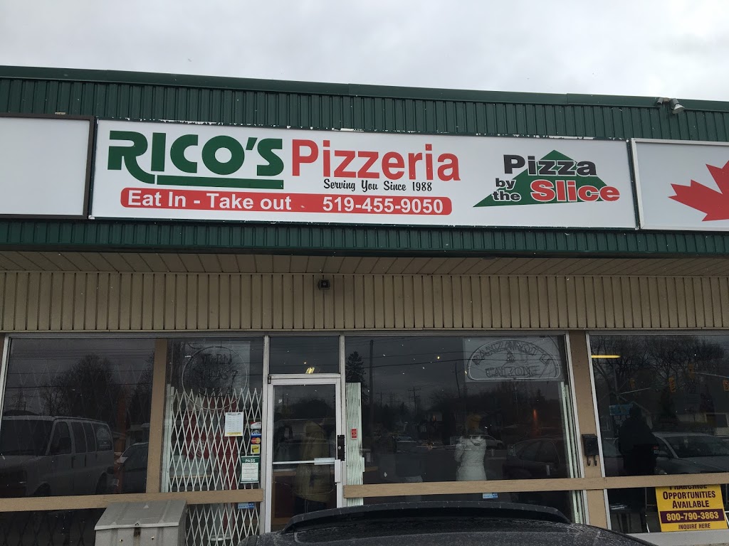 Ricos Pizzeria | 972 Hamilton Rd, London, ON N5W 1V6, Canada | Phone: (519) 455-9050