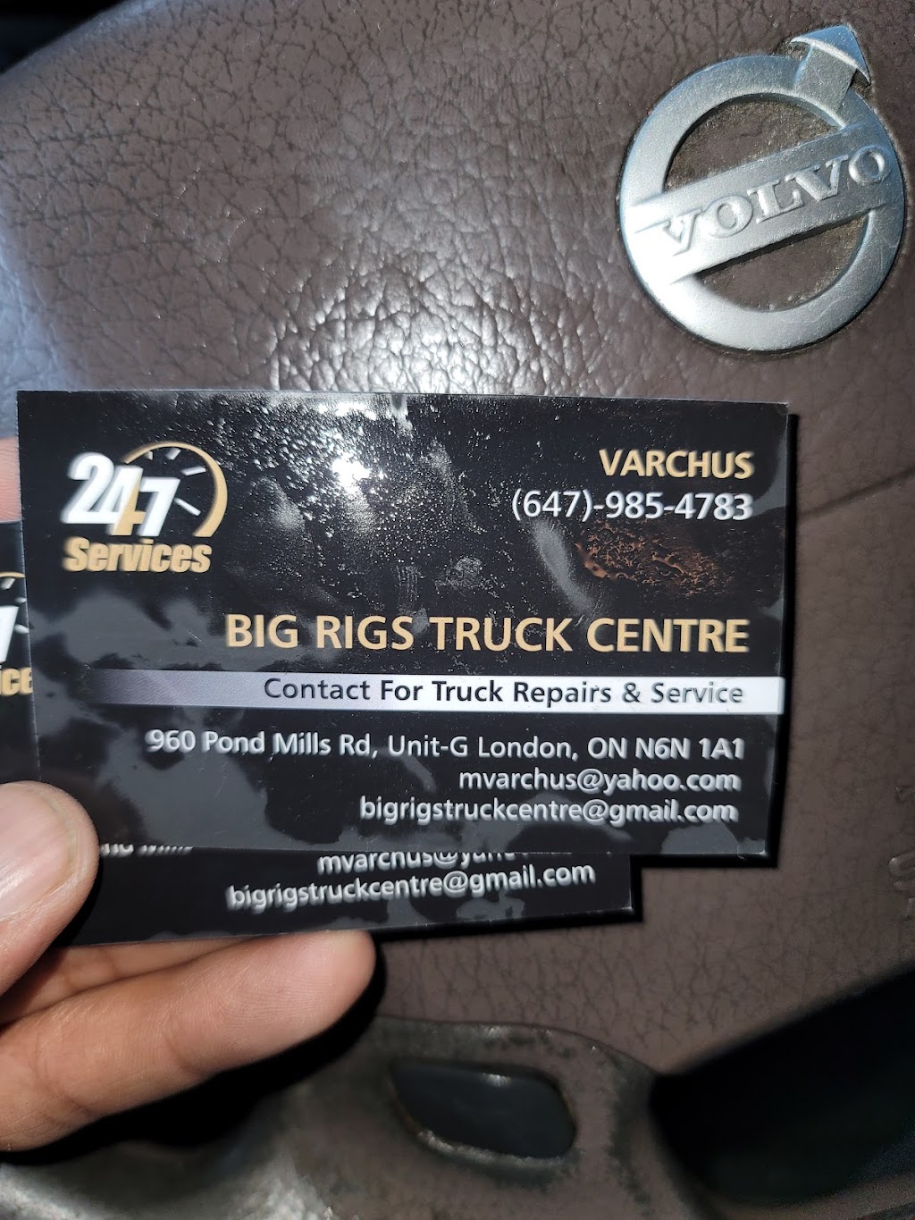 Big Rigs Truck Centre | 960 Pond Mills Rd Unit # G, London, ON N6N 1A1, Canada | Phone: (647) 985-4783