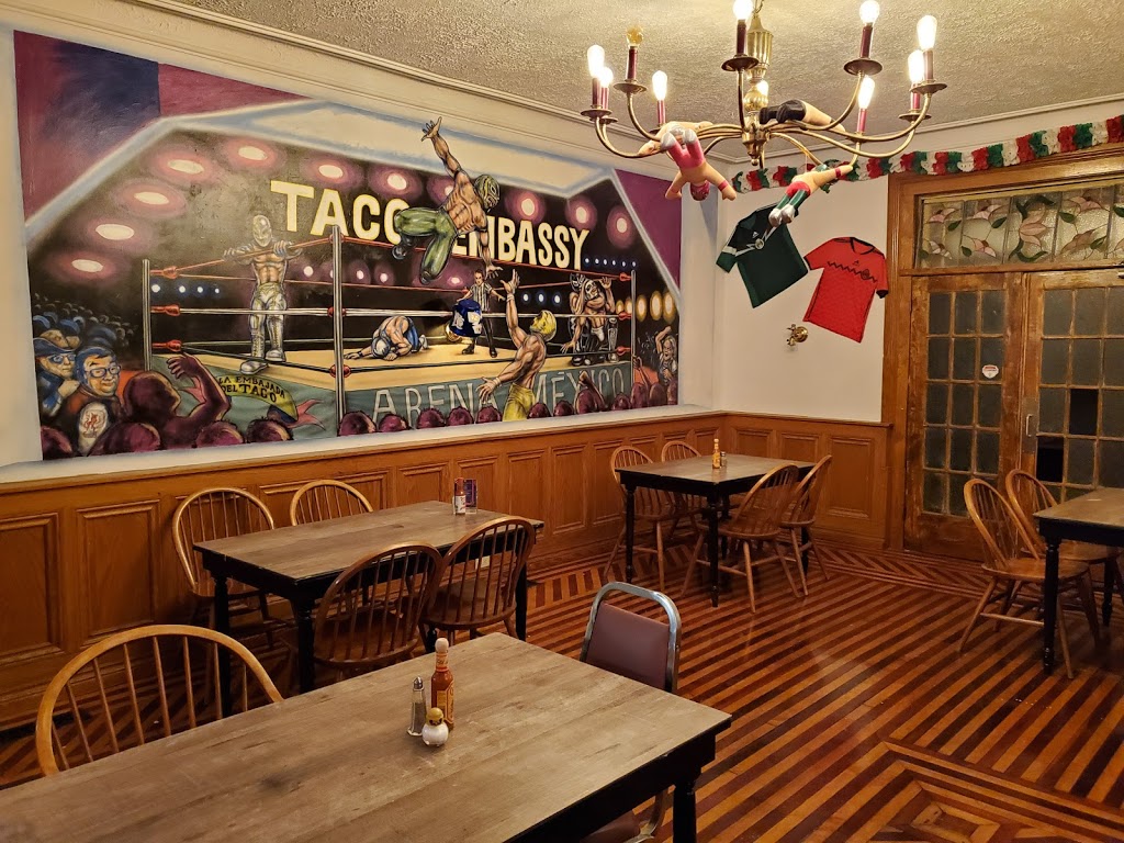 Taco embassy | 22 Academy St, St. Catharines, ON L2R 4Z6, Canada | Phone: (905) 685-0007